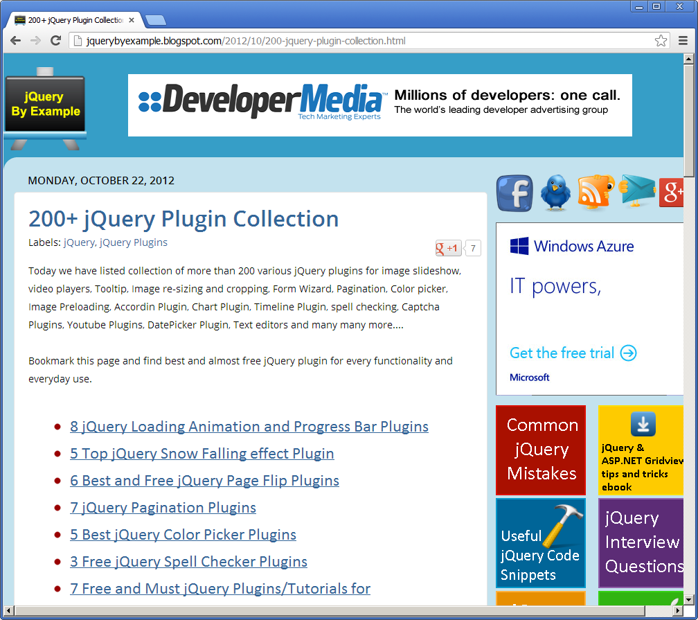Best plugins. JQUERY плагин выбор.