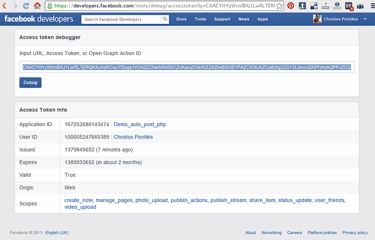 How to Auto Post on Facebook with PHP - pontikis.net