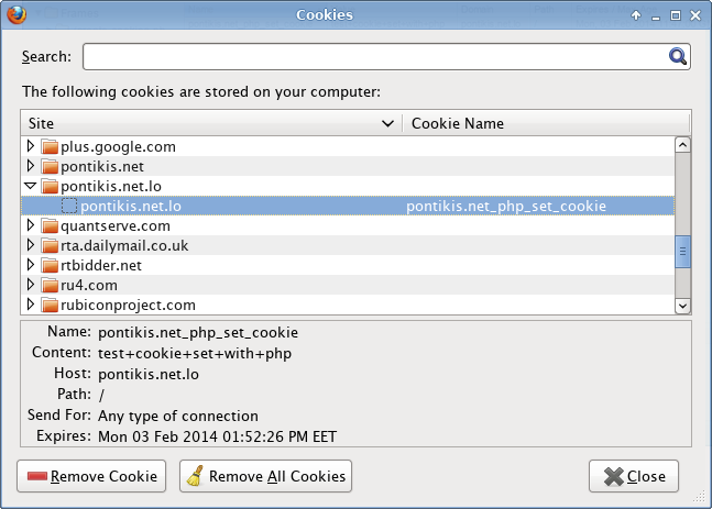 Прием в браузере cookies. Куки php. Delete cookies.