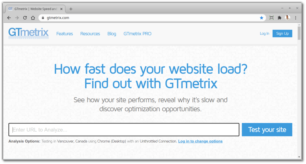 Free Online Developer Tools - GTmetrix