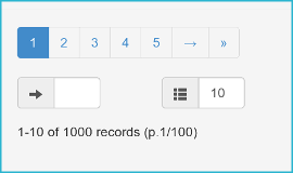 bs_pagination - jquery pagination plugin based on Bootstrap