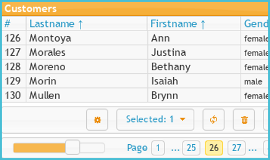 jui_datagrid - jQuery datagrid plugin, based on jQuery-UI