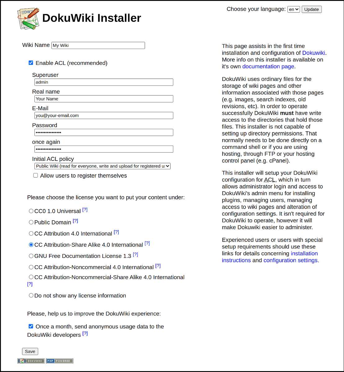 Dokuwiki Setup on Debian/Ubuntu - The Easy Guide - pontikis.net