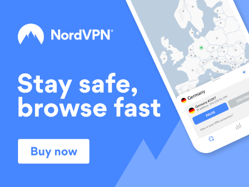 NordVPN - stay safe, browse fast!